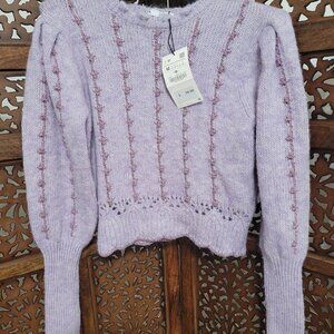 Zara Lavender Sweater